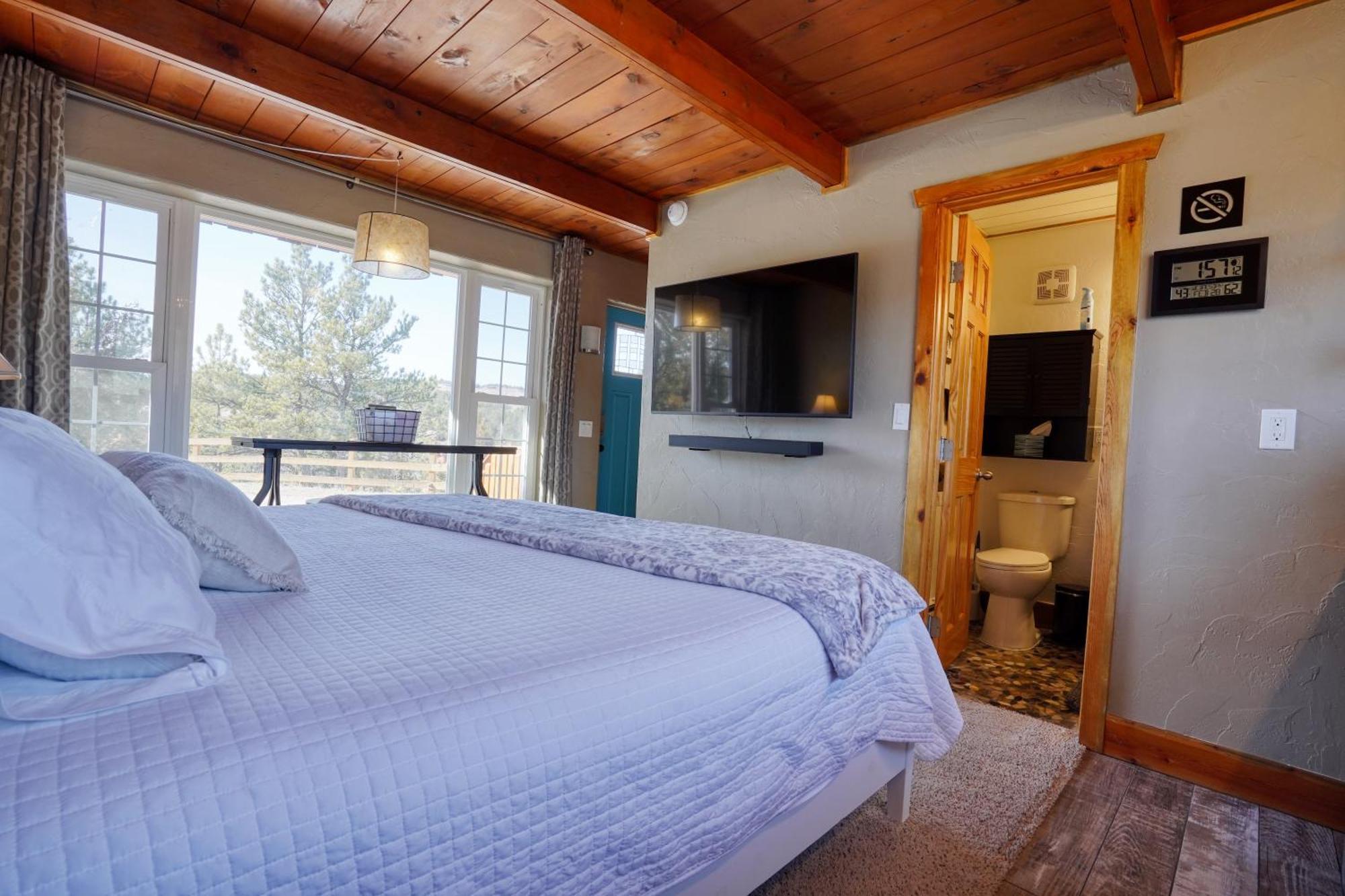 Sunrise Cabin At Highland Meadows Hot Springs Bagian luar foto